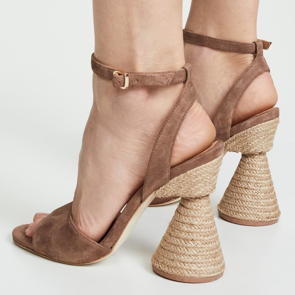 Paloma Barcelo Bilitis Cone Heel Sandals
